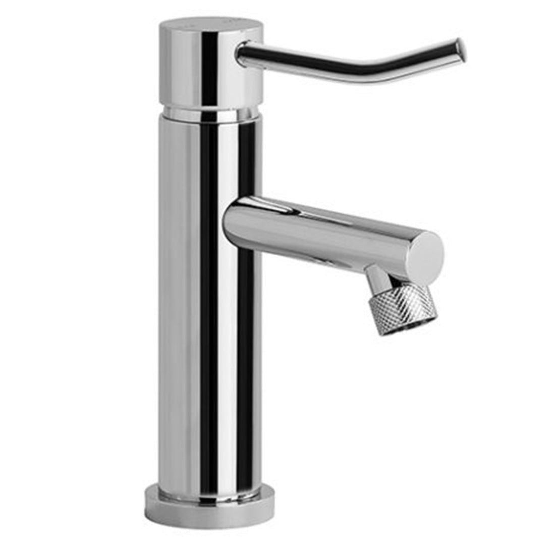 Brodware Yokato Basin Mixer With Upswept Lever Durobrite Chrome Cook
