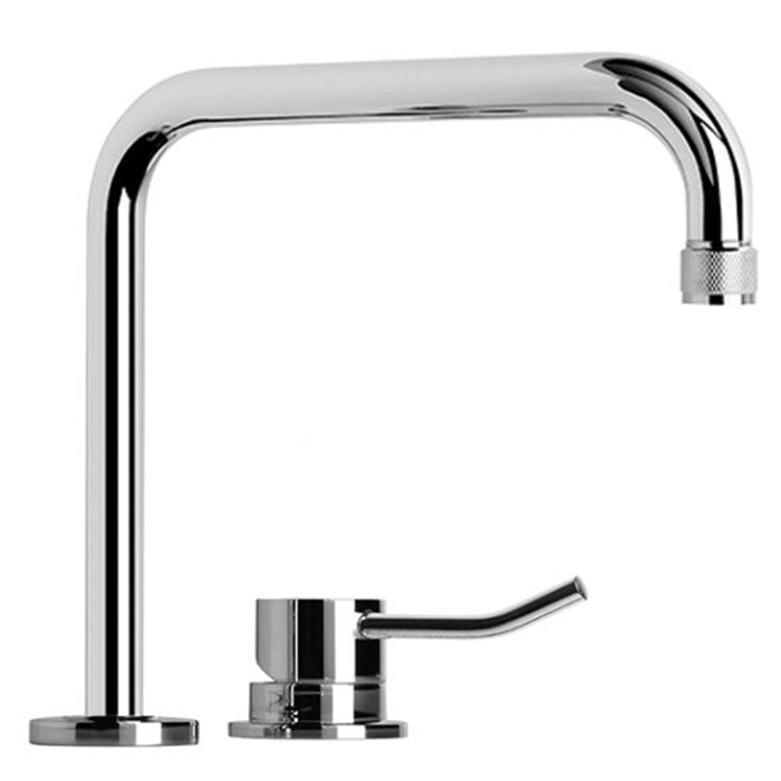 Brodware Yokato Bath Mixer Set With Upswept Lever Durobrite Chrome