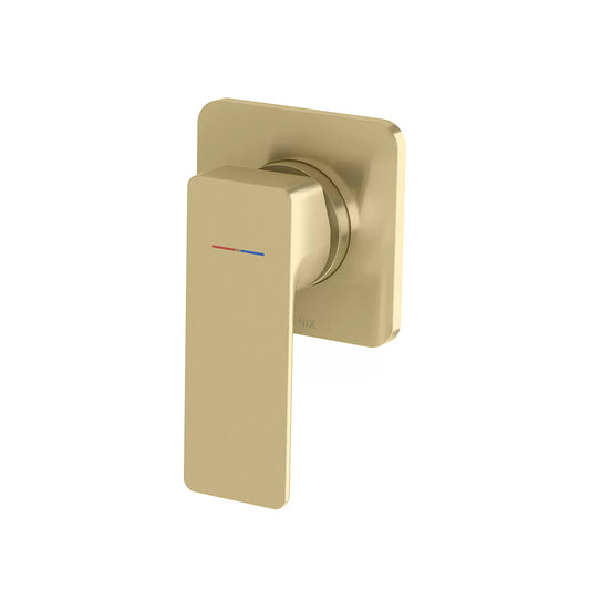 Phoenix Gloss Mkii Switchmix Shower Wall Mixer Fit Off Kit Brushed Gold