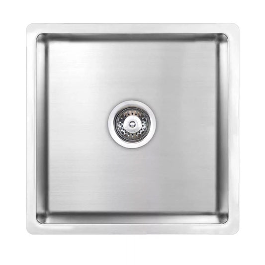 Seima Leto 400 Steel Sink with Overflow | Stainless