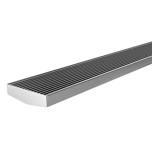 Phoenix V Channel Drain Hg 100 X 900Mm Outlet 90Mm Stainless Steel