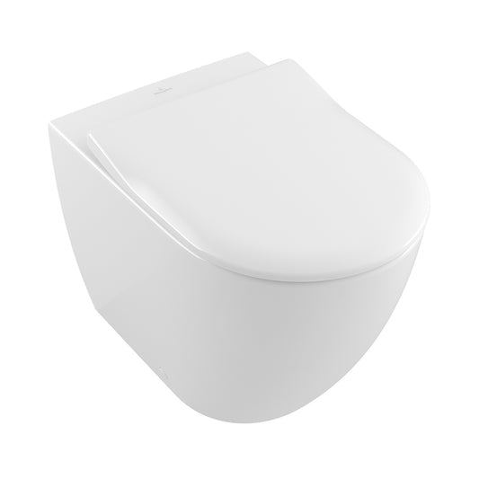 Villeroy And Boch Subway 2 0 Directflush Wall Faced Toilet With Slim Seat 1