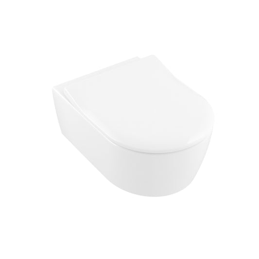 Villeroy And Boch Avento Directflush Wall Hung Toilet With Slim Seat