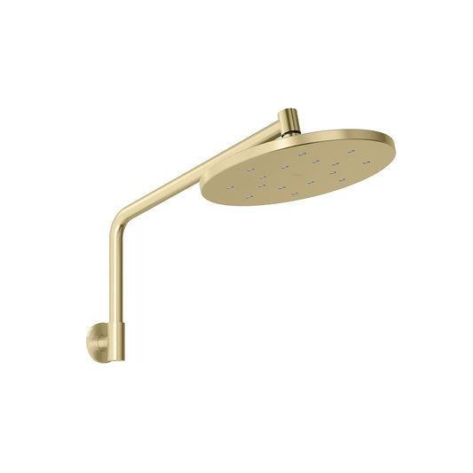 Phoenix Ormond High Rise Shower Arm And Rose Brushed Gold