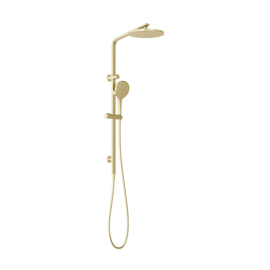 Phoenix Oxley Twin Shower Brushed Gold