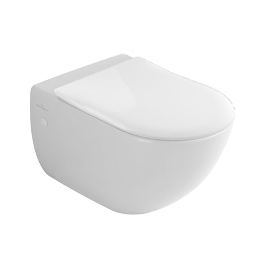 Villeroy And Boch Subway Wall Hung Toilet With Slim Seat 1