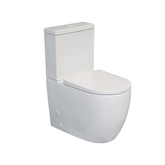 Argent Grace Hygienicflush Back To Wall Toilet In Matte White