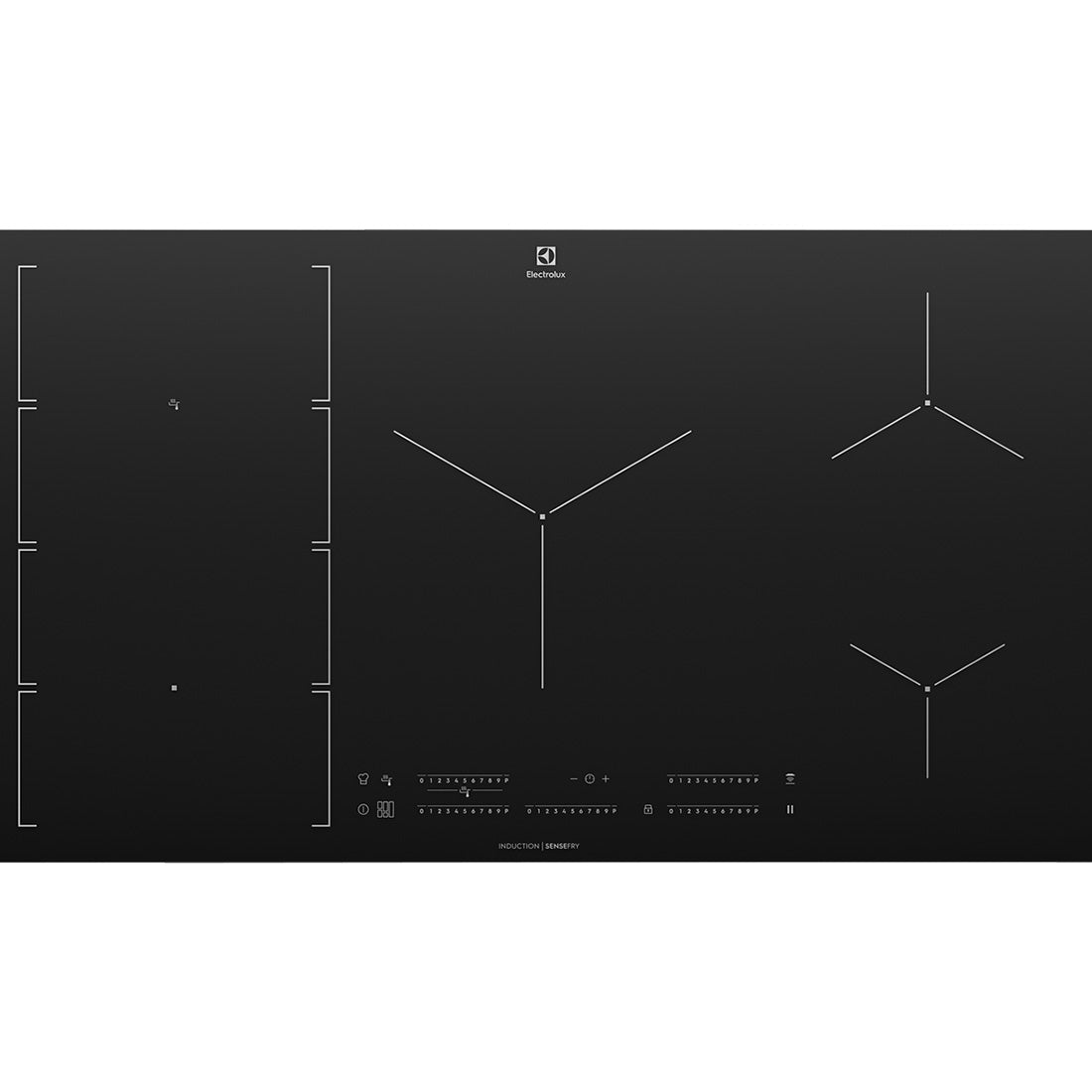 Electrolux UltimateTaste 700 7 Zone Flexibridge Induction Cooktop