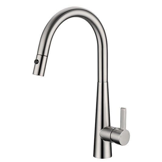 Cylindro Lux Pull-Out Sink Mixer Brushed Nickel