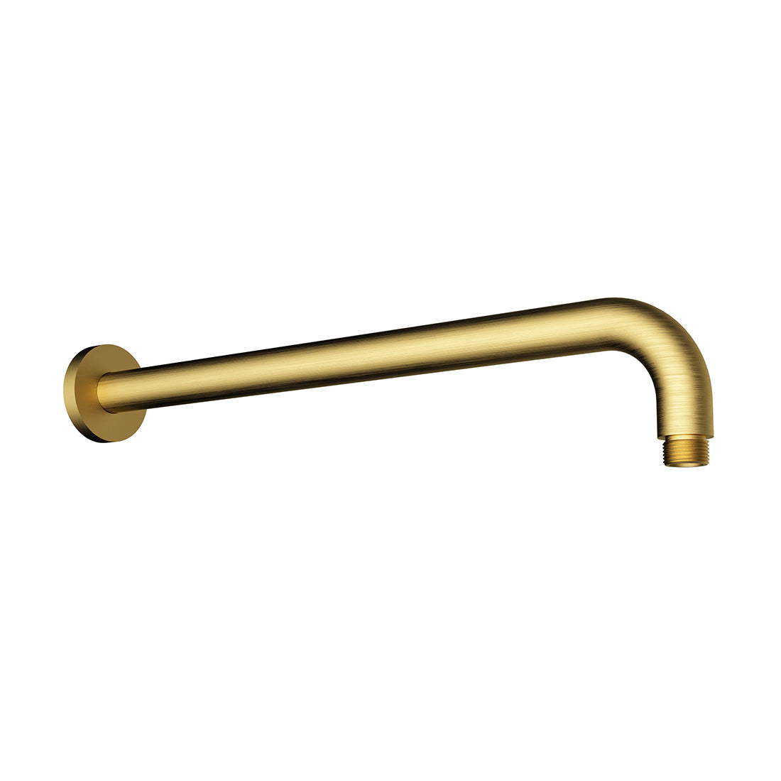 Moen S116BG Acc-Premium Shower Arm – 16 Inch, Pivoting Adjustable, Brushed Gold Finish – Locking Pivot Points For Custom Showerhead Angles
