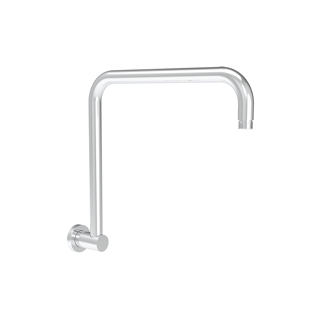 Cylindro Rectangle Curved Shower Arm Chrome Cook & Bathe