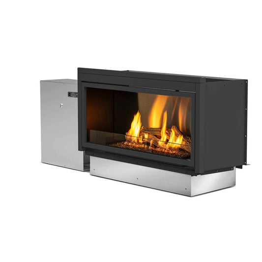 Planika Net Zero Pure Flame Log Fireplace Electric Only Connection Flue Free