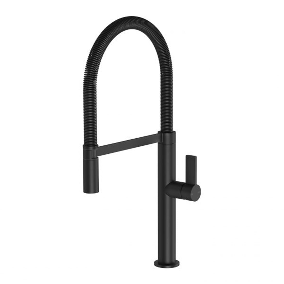 Phoenix Prize Flexible Coil Sink Mixer Matte Black Cook & Bathe