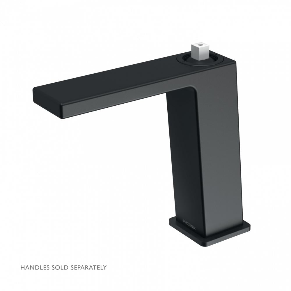 Phoenix Zimi Basin Mixer Matte Black(No Handle) Cook & Bathe