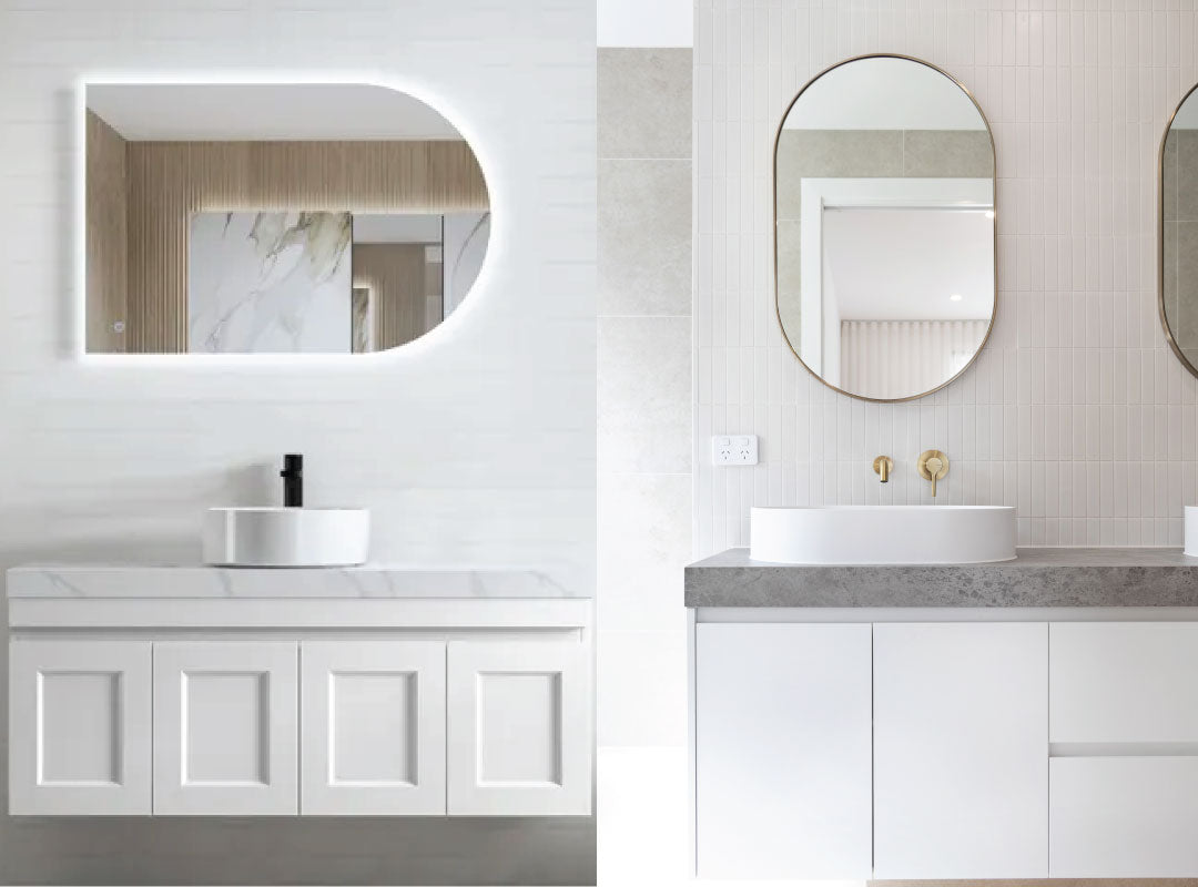 White Vanities