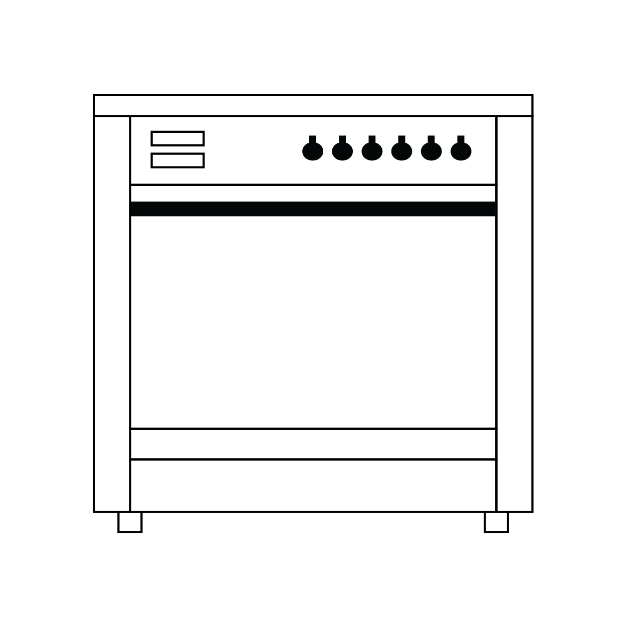 Freestanding Gas and Electric Ovens Cook & Bathe