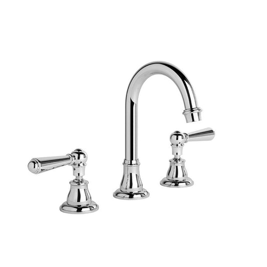 Brodware Neu England Basin Set With Metal Lever Chrome