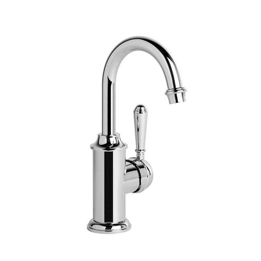 Brodware Neu England Basin Mixer With Metal Lever Durobrite Chrome 1