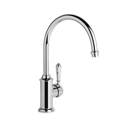 Brodware Neu England Kitchen Mixer With Metal Lever Durobrite Chrome