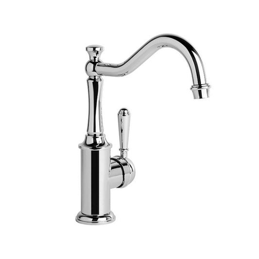 Brodware Neu England Kitchen Mixer With Metal Lever Durobrite Chrome 1