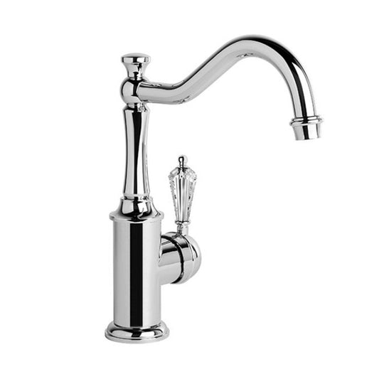 Brodware Neu England Kitchen Mixer With Kristall Lever Durobrite Chrome 1