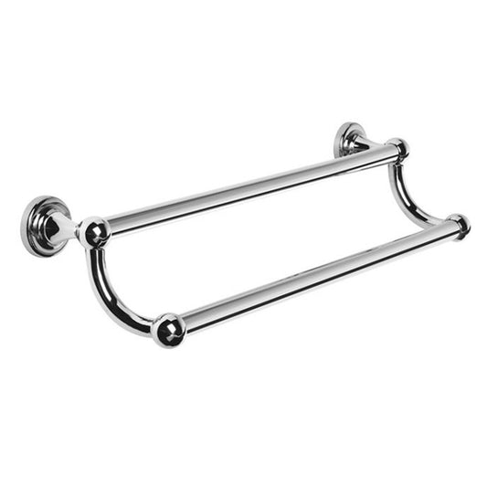 Brodware Neu England Double Towel Rail 600Mm Durobrite Chrome