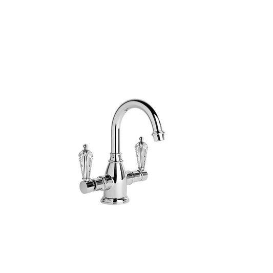 Brodware Winslow Basin Mixer Kristall Lever Durobrite Chrome 3