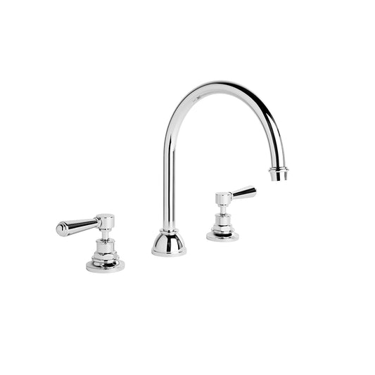 Brodware Winslow Kitchen Set Metal Lever Durobrite Chrome