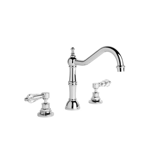 Brodware Winslow Kitchen Set Kristall Lever Durobrite Chrome 1