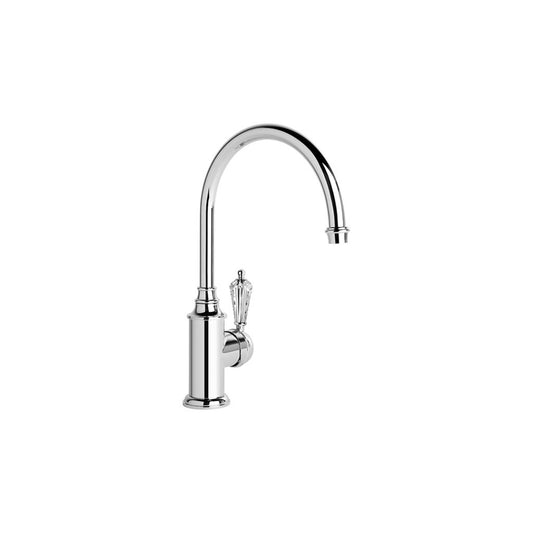 Brodware Winslow Kitchen Mixer Kristall Lever Durobrite Chrome