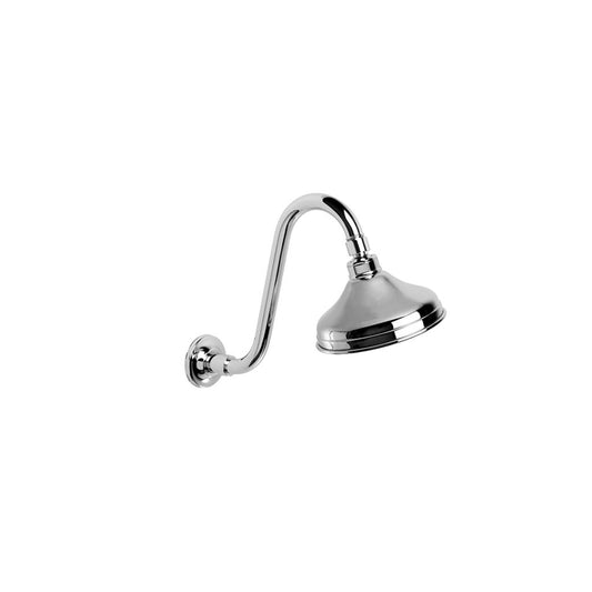 Brodware Winslow Shower Rose And Arm Durobrite Chrome 1