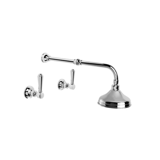 Brodware Winslow Shower Set Metal Lever Durobrite Chrome 2