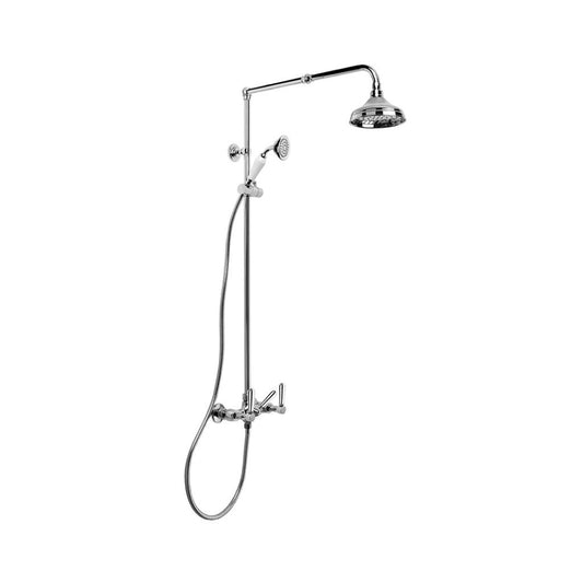 Brodware Winslow Shower Set Metal Lever Durobrite Chrome 8