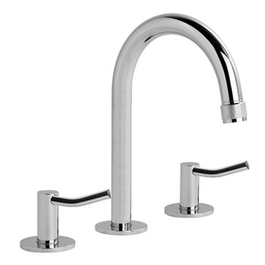 Brodware Yokato Basin Set With Upswept Lever Durobrite Chrome