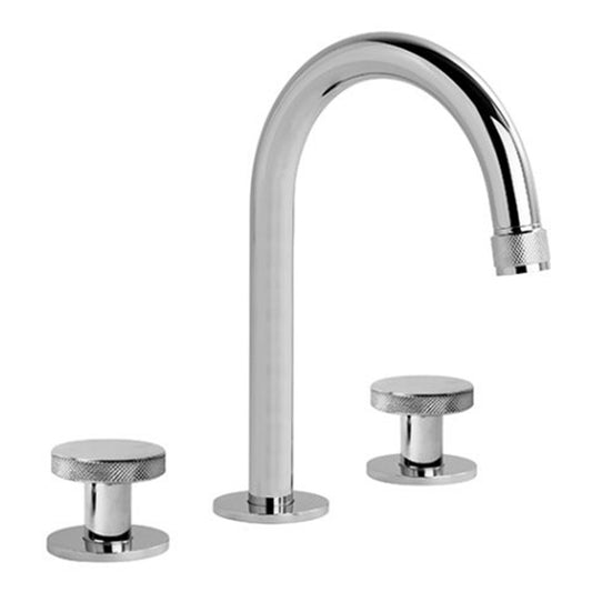 Brodware Yokato Basin Set With Disc Handle Durobrite Chrome