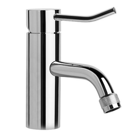 Brodware Yokato Basin Mixer With Upswept Lever Durobrite Chrome 1