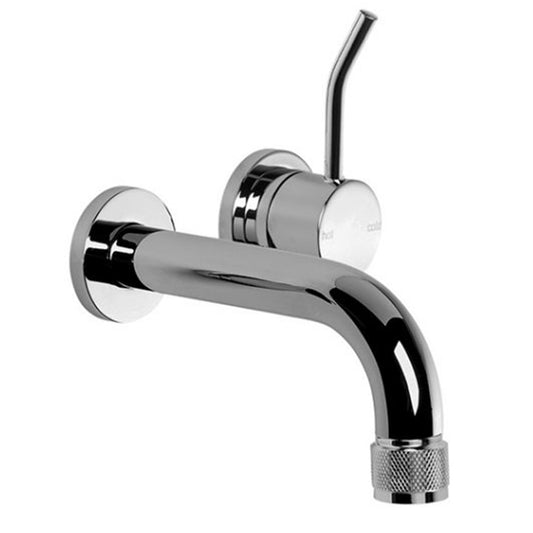 Brodware Yokato Wall Mixer Set With Upswept Lever Durobrite Chrome 2