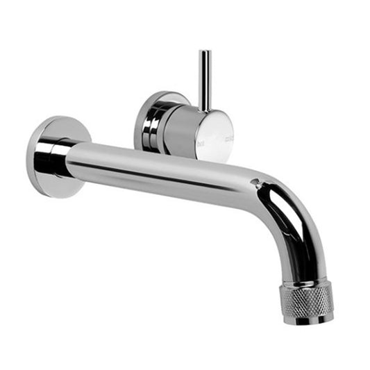 Brodware Yokato Wall Mixer Set With Metal Lever Durobrite Chrome 4