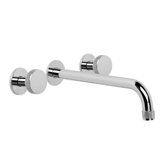 Brodware Yokato Wall Set With Disc Handle Durobrite Chrome 2