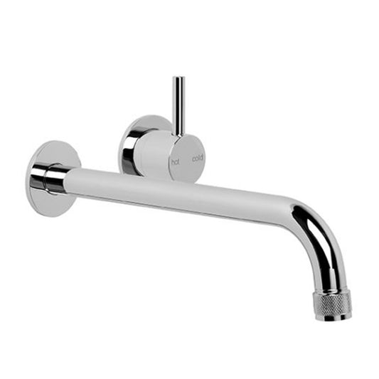 Brodware Yokato Wall Mixer Set With Metal Levers Durobrite Chrome