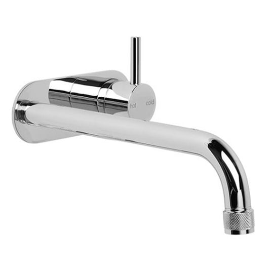 Brodware Yokato Wall Mixer Set With Metal Lever Durobrite Chrome 3