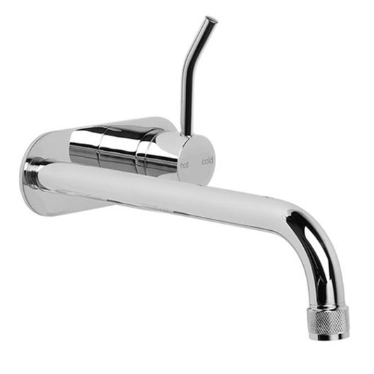 Brodware Yokato Wall Mixer Set With Upswept Lever Durobrite Chrome 4