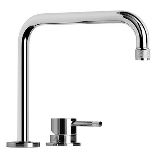 Brodware Yokato Bath Mixer Set With Knurled Lever Durobrite Chrome 1