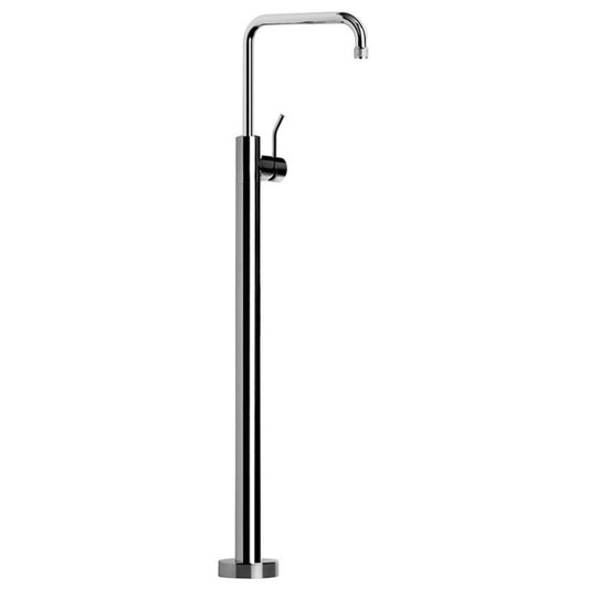 Brodware Yokato Bath Mixer With Upswept Lever Durobrite Chrome 1