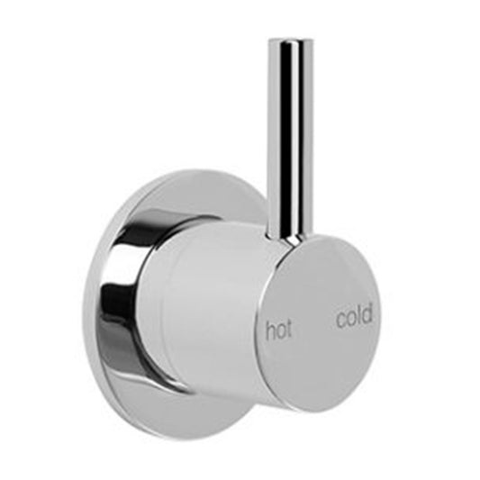 Brodware Yokato Wall Mixer With Metal Lever Durobrite Chrome