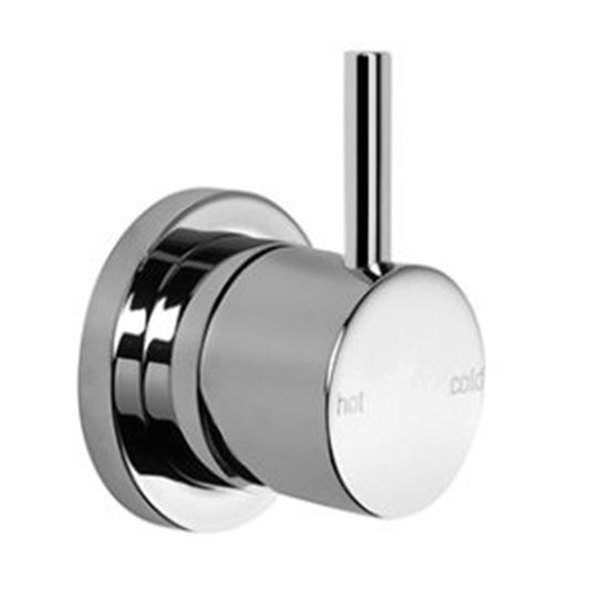 Brodware Yokato Wall Mixer With Metal Lever Durobrite Chrome 1