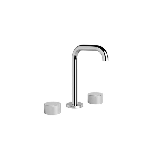 Brodware Halo Basin Set Metal Handle Durobrite Chrome 1