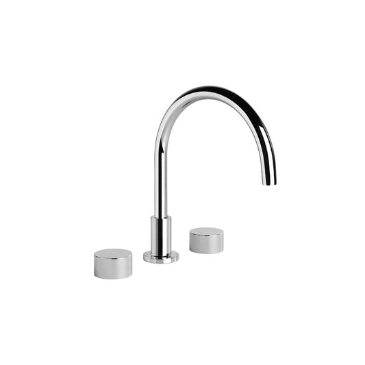 Brodware Halo Bath Set Metal Handle Durobrite Chrome