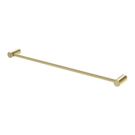 Phoenix Vivid Slimline Single Towel Rail 600Mm Brushed Gold