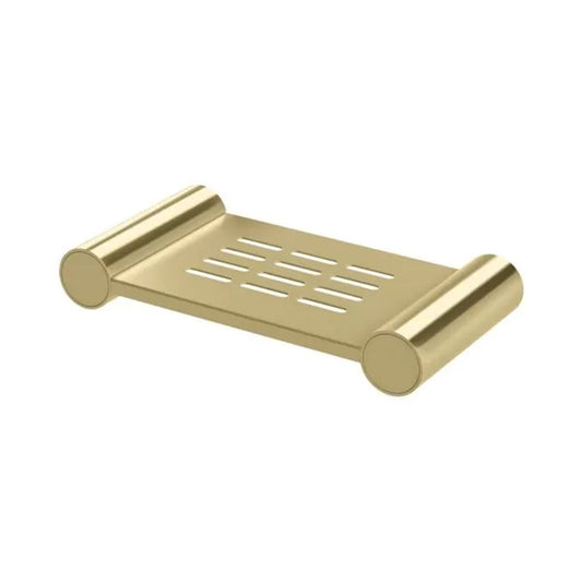 Phoenix Vivid Slimline Soap Dish Brushed Gold